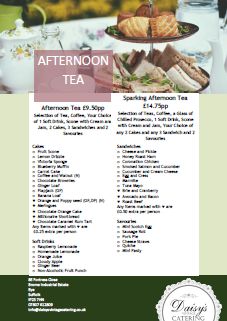 View/Download the Afternoon Tea Menu