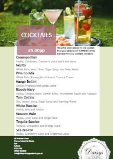 View/Download the Cocktails Menu